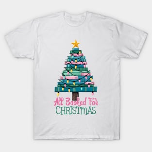 All Booked for Christmas T-Shirt